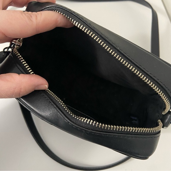 Rebecca Minkoff | Black Leather MAB Camera Crossbody Bag - Picture 8 of 16